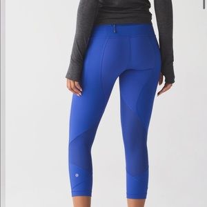 Lululemon Pace Rival Legging blue sz 4
